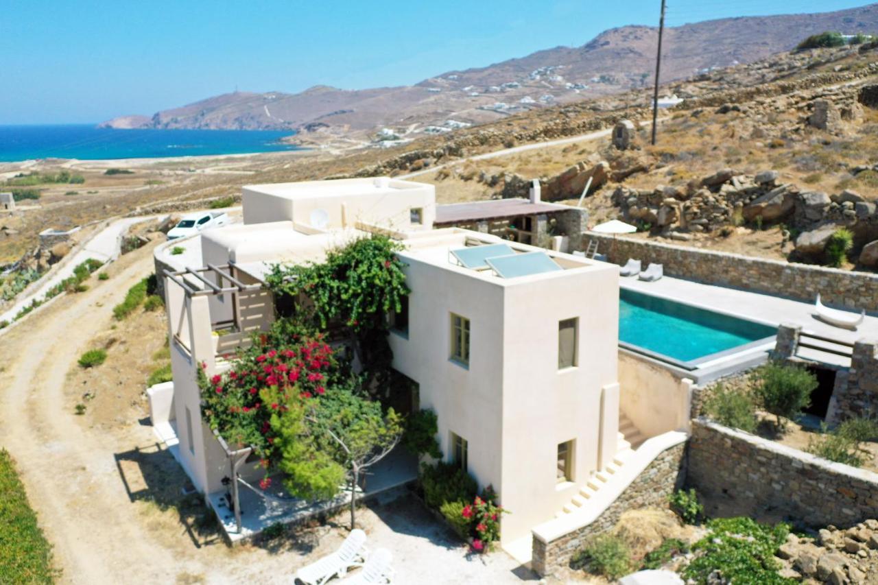 Aviola Mykonos Villa Ftelia  Exteriör bild