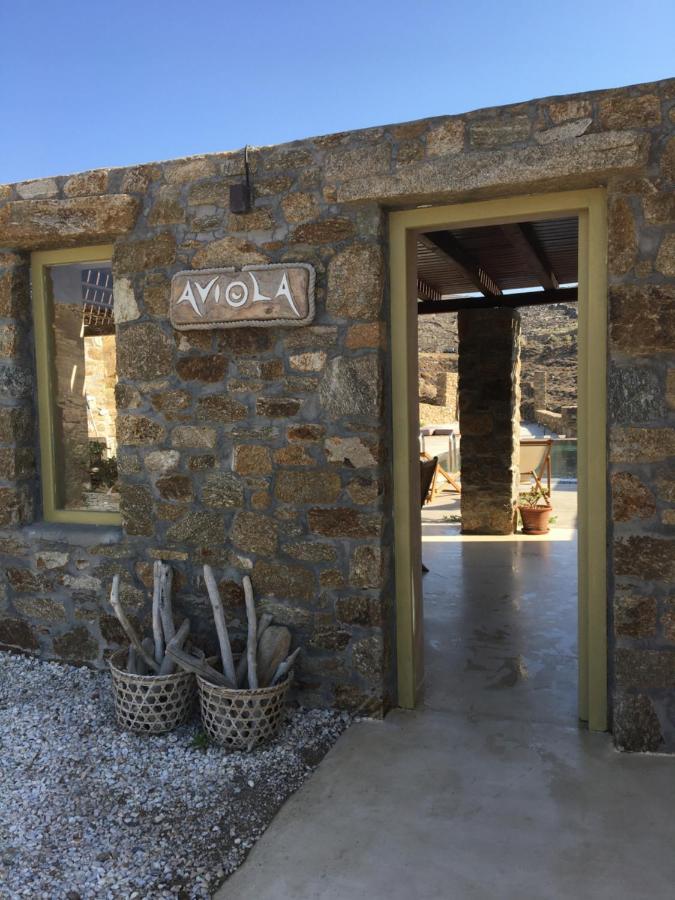 Aviola Mykonos Villa Ftelia  Exteriör bild