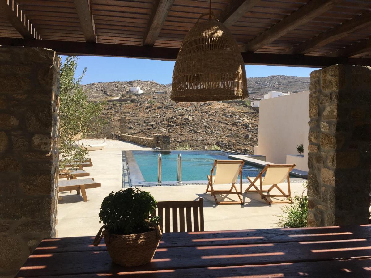 Aviola Mykonos Villa Ftelia  Exteriör bild